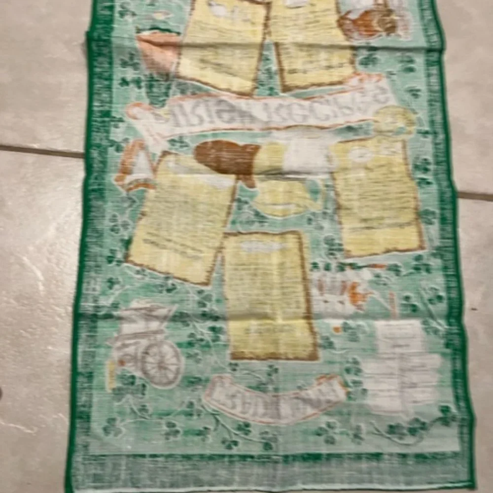 Irish Linen/Cotton Tea Towel ~ Traditional Irish Recipes 19